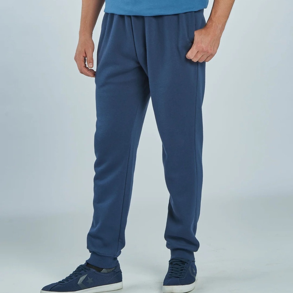 NWT Large Boxercraft Fleece Cozy Joggers Navy Blue Size Large Men's Gift Ready